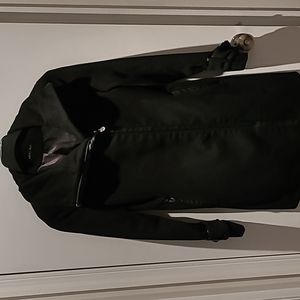 Calvin klein wool coat black size 2